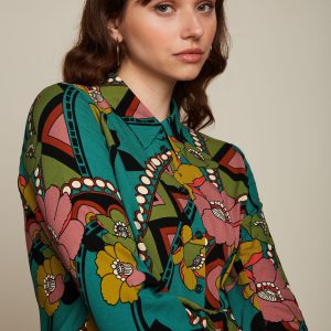 King Louie: Winona Blouse Lovechild | Antique Green