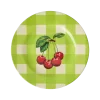 Rice: Rond Melamine lunch bord - Love Therapy Cherry Print MESPL-LTCH