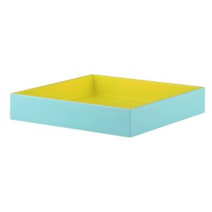 Gift Company: Dienblad | Glanzend TURQUOISE - Mat GEEL