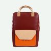 The Sticky Sis club: Backpack | il sole | coloré | cherry red + arancia orange + vanilla gelato