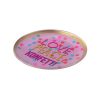 Gift Company: Love plate | Glas - LOVE, PEACE & KONFETTI