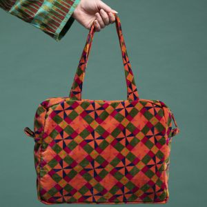 Les Touristes: VELVET tas | Mosaik Orange BAI 011