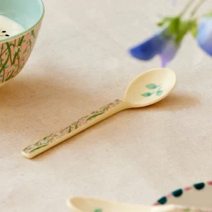 Rice: Melamine thee lepel - New Snowdrop Print MELSP-SMA4XCPNSNOWD