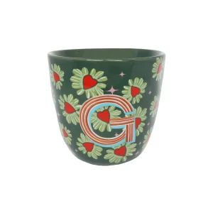 All the Luck in the World: Monogram cup letter G