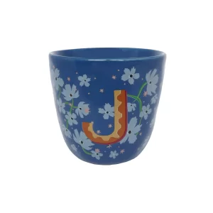 All the Luck in the World: Monogram cup letter J