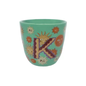 All the Luck in the World: Monogram cup letter K