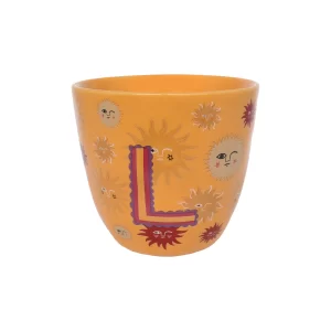 All the Luck in the World: Monogram cup letter L