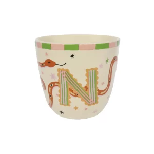 All the Luck in the World: Monogram cup letter N