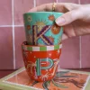 All the Luck in the World: Monogram cup letter P