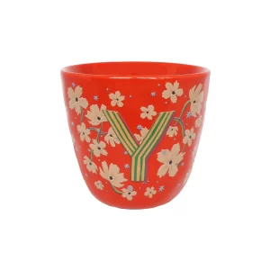 All the Luck in the World: Monogram cup letter Y