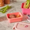 Rice: Lunchbox klein - Roze BXLUN-SWILII