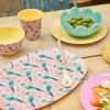 Rice: Rechthoekig Melamine Bord - Exotic Bird Print MELPL-EXBI