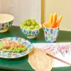 Rice: Rond Melamine lunch bord - Monster print MESPL-MONS