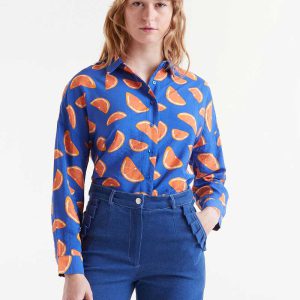 Compañia Fantastica: Blouse | Oranges print