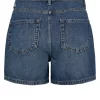 Nümph: NUTOKYO SHORTS - Medium Blue Denim