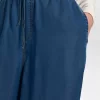 Nümph: NUMIAMI PANTS - Medium Blue Denim