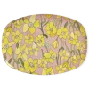 Rice: Rechthoekig Melamine Bord - Daffodils Print MELPL-DAFF