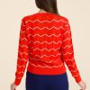 LaLamour: Cardigan KNIT | Oranje