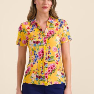 LaLamour: Lena Blouse short | Summer Bouquet