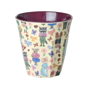 Rice: Medium melamine beker - Nathalie L'ete Print MELCU-NATBO