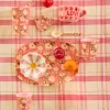 RICE: Medium melamine beker - Allison Flower print | Koraal MELCU-ALLI