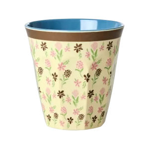 RICE: Medium melamine beker - Hacienda Flower print MELCU-HACI