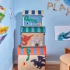 Rice: Groot raffia opberg huis - Dragon Theme BSHOU-LDRA