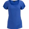 LaLamour: Butterfly top short sleeve | Blue