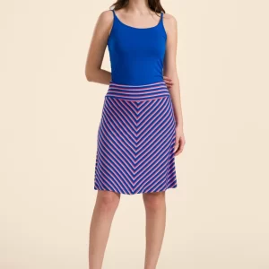 LaLamour: Esme skirt | Happy Stripes Blue
