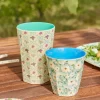 RICE: Medium melamine beker - Summer Bloom Print MELCU-SUBL
