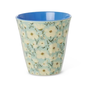 RICE: Medium melamine beker - Summer Bloom Print MELCU-SUBL