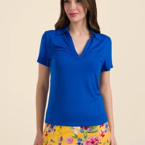LaLamour: Suzy top short sleeve | Blue