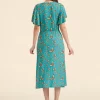 LaLamour: Trix butterfly sleeve dress | Crane