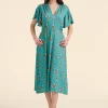 LaLamour: Trix butterfly sleeve dress | Crane