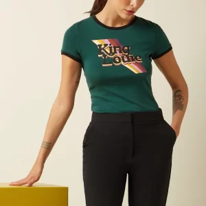 King Louie: Logo Tee | Botanical Green