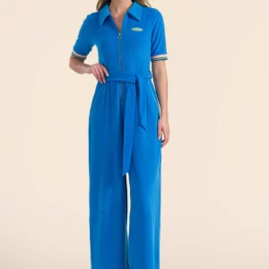 LaLamour: Bella jumpsuit zipper | Blue