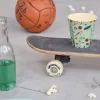 RICE: Medium melamine beker - Sports print MELCU-SPORT