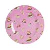 Rice: Rond Melamine lunch bord - Sweet Cake print MESPL-SWCA