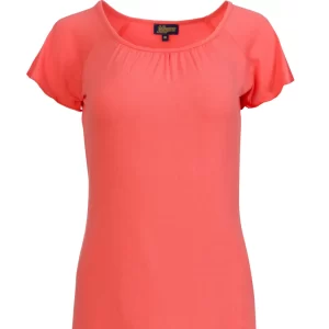 LaLamour: Butterfly top short sleeve | Coral