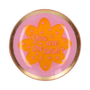 Gift Company: Love plate | Glas - YOU ARE THE BEST