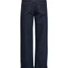 Nümph: NUTORONTO WIDE JEANS - Dark Denim Blue