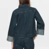 Nümph: NUTORONTO SHIRT - Dark Denim Blue