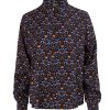 LaLamour: AMY BLOUSE | BAROCK FLOWER BLACK