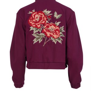 LaLamour: BILLIE JACKET | PUNTA DI ROMA BORDEAUX