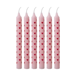 Rice: Klein Paraffinewas Kaars | Heart Print CDPRI-SHEA