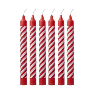 Rice: Klein Paraffinewas Kaars | Candy Stripes Print CDPRI-SSTR