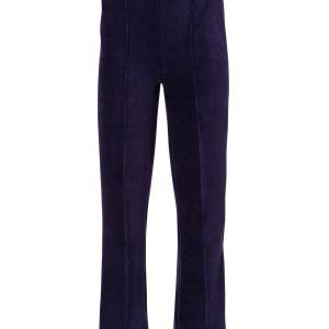 LaLamour: HAILEY TROUSERS | RIB VELOUR NAVY