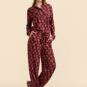 LaLamour: JIP JUMPSUIT LS | BIRD OF PARADISE