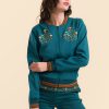 LaLamour: NORA BOMBER JACKET | PUNTA DI ROMA PETROL