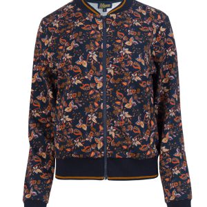 LaLamour: NORA BOMBER JACKET | PAISLEY